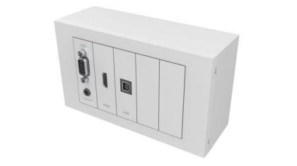 Caja Conexiones HDMI, VGA, Audio y Cables 10m